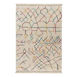 Krémovobiely koberec Universal Yveline Multi, 200 x 290 cm
