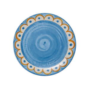 Svetlomodré porcelánové taniere v súprave 6 ks ø 27 cm Tangeri blue – Villa Altachiara