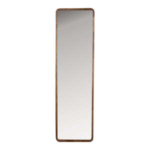 Nástenné zrkadlo s dreveným rámom 34x120 cm Nyko – White Label