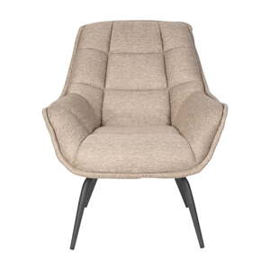 Béžové kreslo Comfortable – White Label