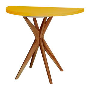 Okrúhly rozkladací jedálenský stôl 45x90 cm Jubi – Ragaba
