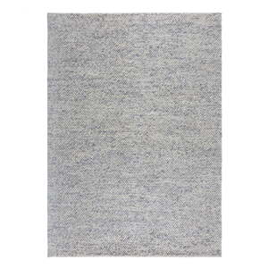 Svetlomodrý ručne tkaný koberec s prímesou vlny 120x170 cm Minerals – Flair Rugs