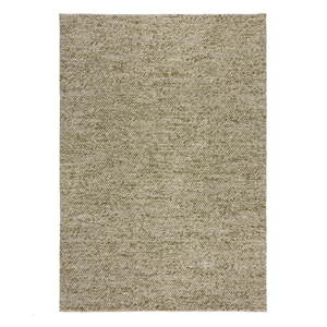Khaki ručne tkaný koberec s prímesou vlny 120x170 cm Minerals – Flair Rugs