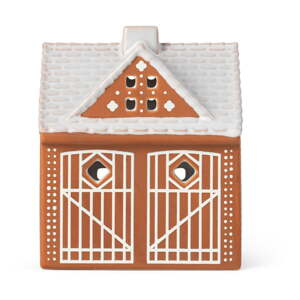 Porcelánový svietnik na čajovú sviečku Gingerbread Lighthouse – Kähler Design