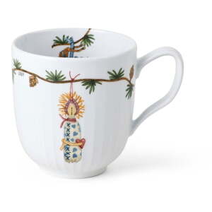 Biely porcelánový hrnček s vianočným motívom 330 ml Hammershøi – Kähler Design