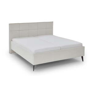 Béžová dvojlôžková posteľ 200x200 cm Paulo – Meise Möbel