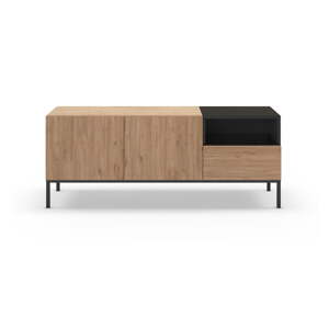 TV stolík v prírodnej farbe 140x55 cm Cailin – Marckeric