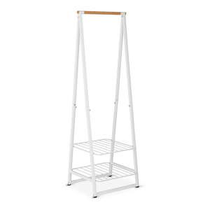 Biely oceľový stojan na oblečenie Linn – Brabantia