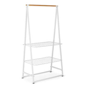 Biely oceľový stojan na oblečenie Linn – Brabantia