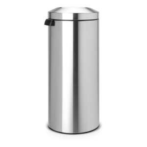 Oceľový odpadkový kôš v matne striebornej farbe 30 l Flame Guard – Brabantia