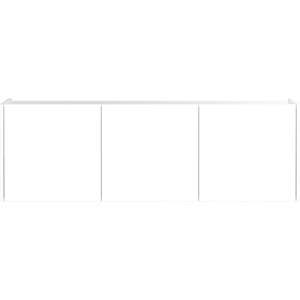 Biely TV stolík 138x45 cm Piana – Germania