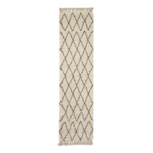 Krémovobiely behúň 60x230 cm Boho – Think Rugs