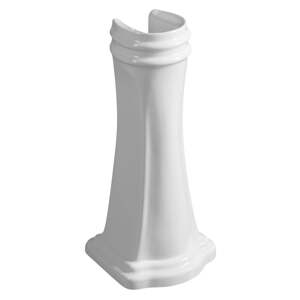 Biely keramický stĺp k umývadlu 73x54 cm Retro – Sapho