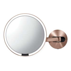 Nástenné/kozmetické zrkadlo s osvetlením/zväčšovacie ø 20 cm Sensor – simplehuman
