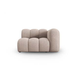 Béžový modul pohovky (pravý roh) Lupine – Micadoni Home