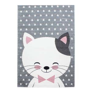 Ružovo-sivý detský koberec 80x150 cm Kids – Ayyildiz Carpets