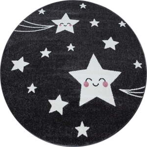 Sivý detský koberec ø 120 cm Kids – Ayyildiz Carpets
