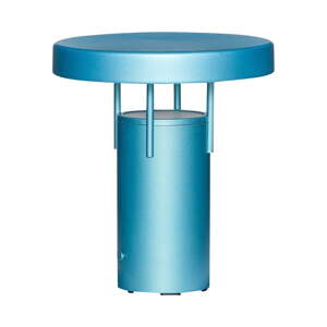 Modrá LED stolová lampa so stmievačom (výška  20 cm) BringMe – Hübsch