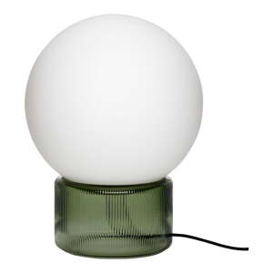 Biela/zelená stolová lampa (výška  33 cm) Sphere – Hübsch