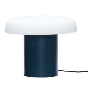 Tmavomodrá stolová lampa (výška  20 cm) Ateliers – Hübsch