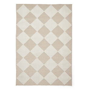 Bielo-béžový prateľný koberec 200x290 cm Lyna Beige&White – Think Rugs