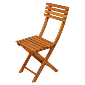 Drevená záhradná stolička v prírodnej farbe Alameda – Garden Pleasure