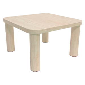 Béžový konferenčný stolík v dekore mramoru 60x60 cm Solano – Actona
