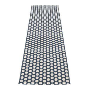 Tmavomodrý vnútorný a vonkajší behúň 70x250 cm Noa Dark Blue – Pappelina