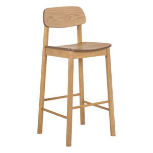 Barová stolička v prírodnej farbe (výška sedadla 74 cm) Barlow – Actona