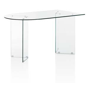 Sklenený jedálenský stôl 80x130 cm Kaya – Tomasucci