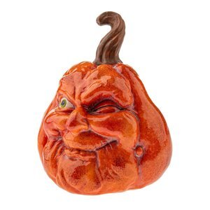 Keramický svietnik s halloweenským motívom Pumpkin – Dakls