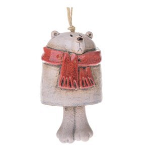 Keramická vianočná ozdoba 9 cm Polar Bear – Dakls