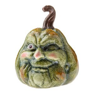 Keramický svietnik s halloweenským motívom Pumpkin – Dakls