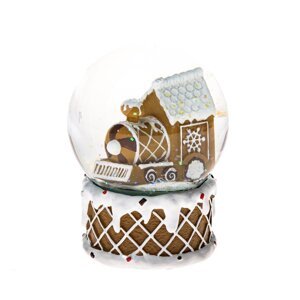 Polyresinové snežidlo (výška  10 cm) Snowy Train – Dakls