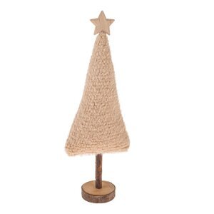 Látková vianočná figúrka (výška  36,5 cm) Tree – Dakls
