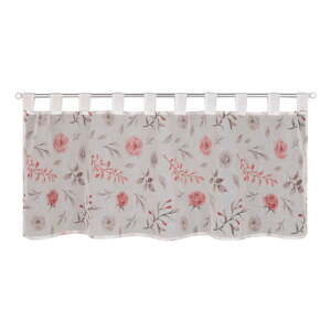 Biela/ružová záclona 135x45 cm Rose – Sehlbach