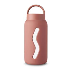 Cestovná fľaša staroružová 500 ml Raspberry Dust – Muuki