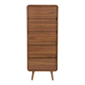Hnedá komoda z jaseňového dreva 45x112x40 cm Rise – Zuiver
