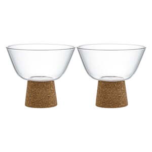 Poháre v súprave 2 ks na zmrzlinu  380 ml Vilagio – Vialli Design