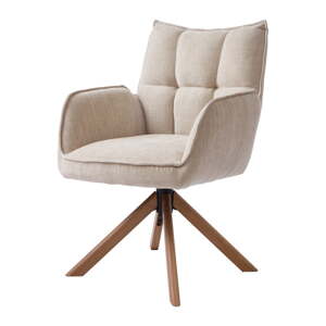 Krémovobiele jedálenské stoličky v súprave 2 ks Marilla – Unique Furniture