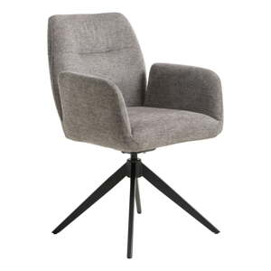 Sivá jedálenská stolička Roxana – Unique Furniture