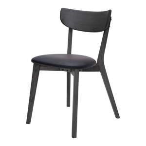 Čierne jedálenské stoličky v súprave 2 ks Pero – Unique Furniture