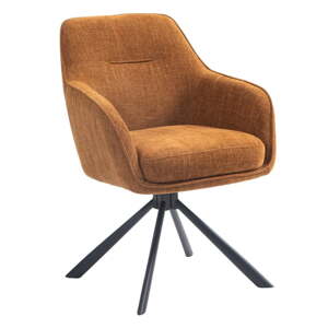 Oranžové jedálenské stoličky v súprave 2 ks Avola – Unique Furniture