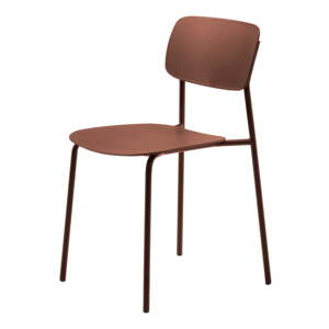 Terakotové jedálenské stoličky v súprave 2 ks Kirkland – Unique Furniture