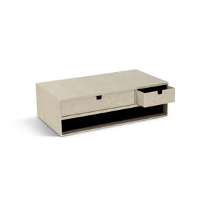 Kartónový organizér do zásuvky/na dokumenty Ted Canvas Paper Laminate – Bigso