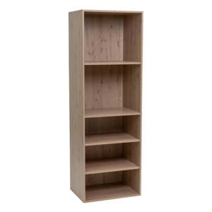 Otvorená modulárna skriňa v dekore duba v prírodnej farbe 60x180x45 cm Modular – Casa Selección