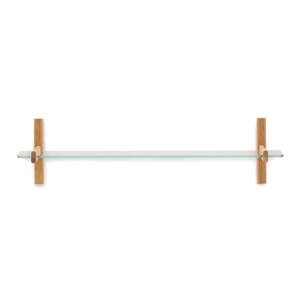 Sklenený modulárny policový systém v prírodnej farbe 110x28x30,5 cm Sitra – Kave Home
