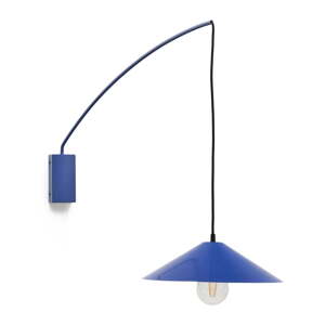 Modré nástenné svietidlo ø 35 cm Kally – Kave Home