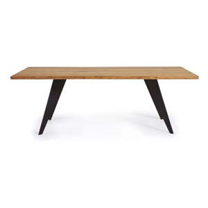 Jedálenský stôl s doskou v dubovom dekore 90x160 cm Koda – Kave Home