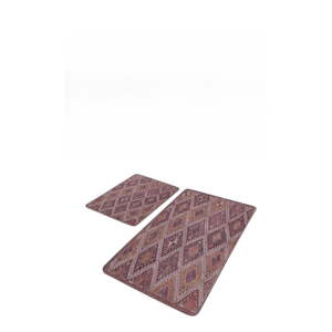 Zamatové kúpeľňové predložky v súprave 2 ks 60x100 cm – Mila Home